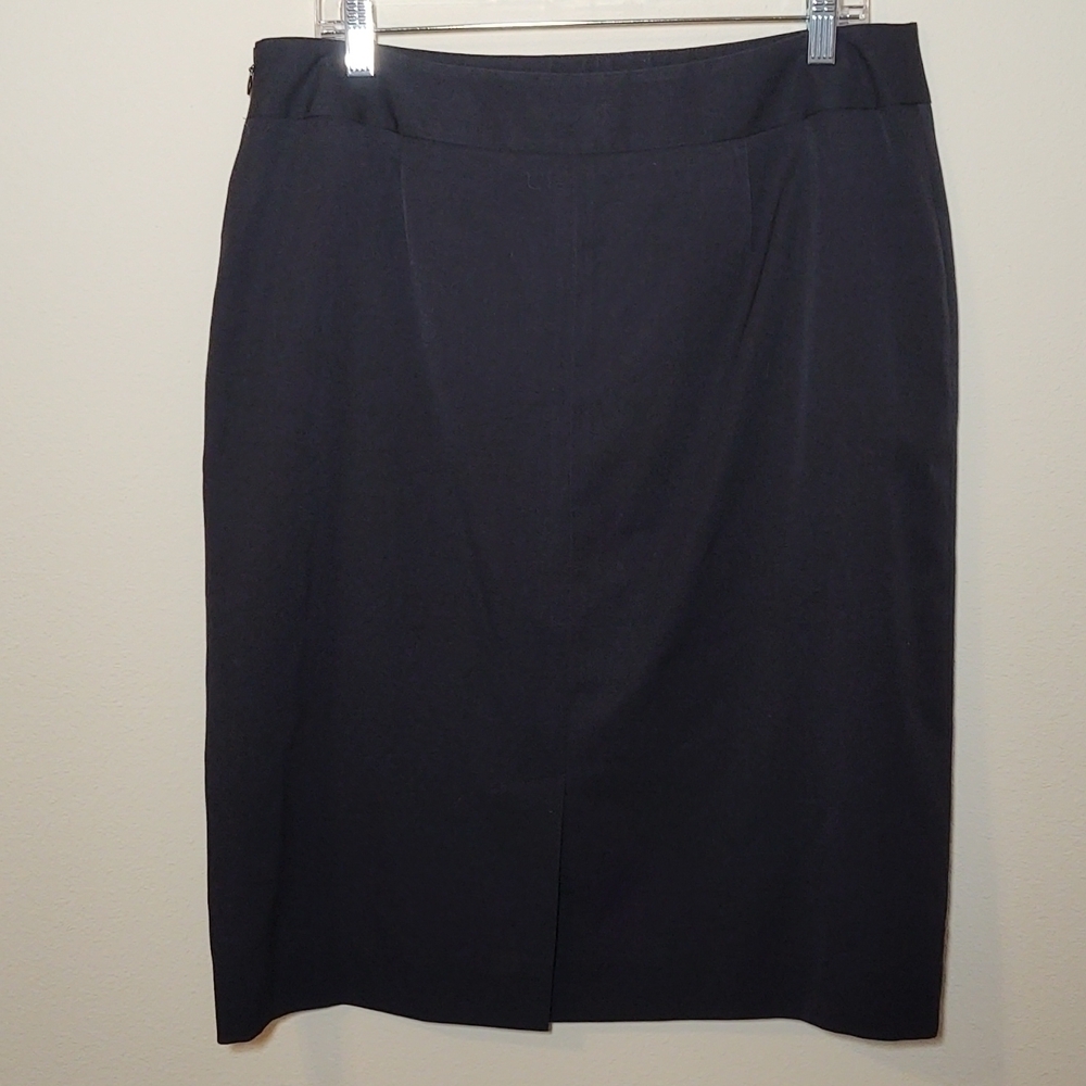 Anne Klein Black Stretch Skirt - Picture 2 of 5